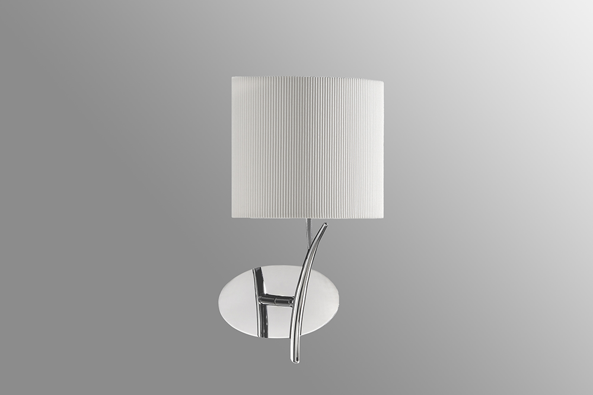 Eve Polished Chrome-Spain White Wall Lights Mantra Armed Wall Lights Eve Polished Chrome-Spain White Wall Lights Mantra Armed Wall Lights